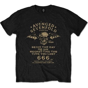 Avenged Sevenfold Seize the Day Soft Black M Риза (ASTS01M)