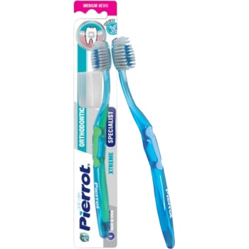Pierrot Ортодонтска четка за зъби Xtreme Specialist, Medium