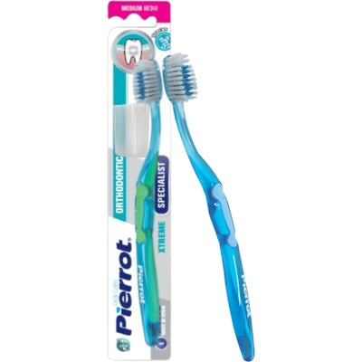 Pierrot Ортодонтска четка за зъби Xtreme Specialist, Medium
