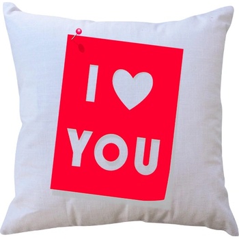 jaks Vankúš I love you 40x40