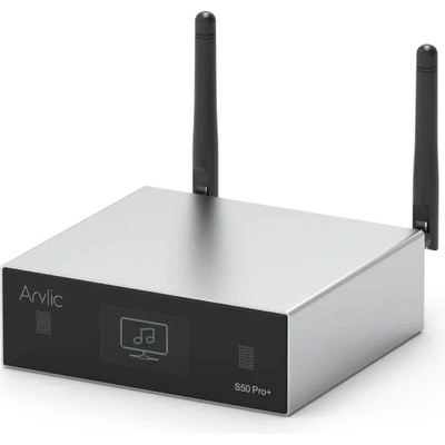 Arylic Hi-Fi аудио стриймър Arylic S50 PRO+, LAN/WiFi/Bluetooth 5.0 aptxHD, 24bit/192kHz, Multiroom (arylicS50pro+)