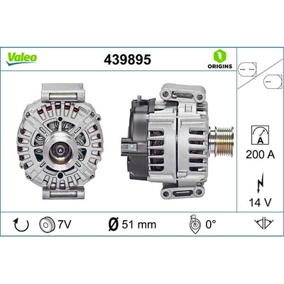 Alternátor VALEO 439895