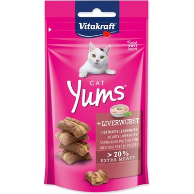 Vitakraft Cat Yums maškrty Jaternica 40 g