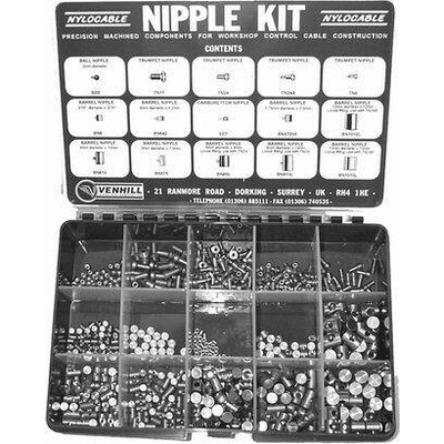 Servisní sada lanka Venhill NIPPLE koncovky – Zboží Mobilmania