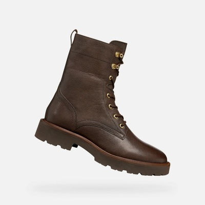 Geox Тъмнокафяви дамски боти Geox Norize Geox | Kafyav | ЖЕНИ | 36