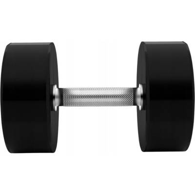 HMS Potažené pogumované jednoruční činky s pevnou hmotností 1 x 27,5 kg