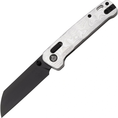 ! QSP Penguin Glyde 14C28N, black,Handle: G10 with aluminum foil QS130GL-G2