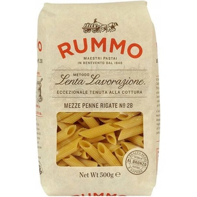 Rummo Mezze Penne Rigate No.28 Semolinové cestoviny 500g