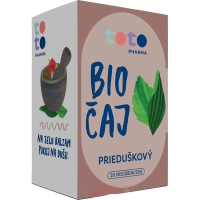TOTO BIO ČAJ PRIEDUŠKOVÝ bylinná zmes 20 x 1,5 g
