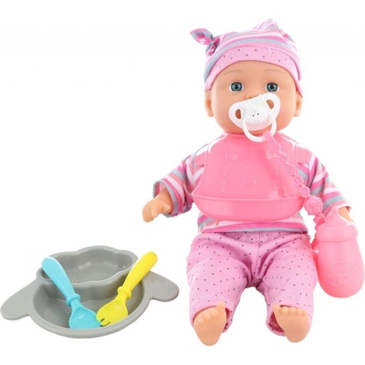 LAMPS Miminko 30 cm se zvuky měkké tělo a doplňky