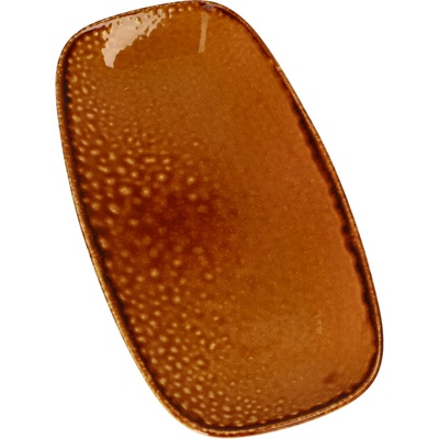 DUDSON Talíř mělký obdélníkový 298x153 mm Harvest Brown