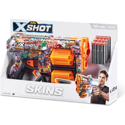 Pištoľ X-Shot Skins Dread + 12 šípok