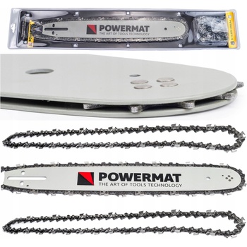 Powermat PM-PR-16C2 vodiaca lišta na pilu 16" 0,325 400mm 66z + 2x reťaz