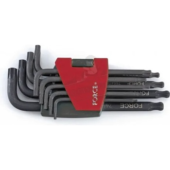 Image 1 of FORCE Шестограми Г-образни "torx" за работа под ъгъл, комплект 9 бр. jn62363 force (jn62363)