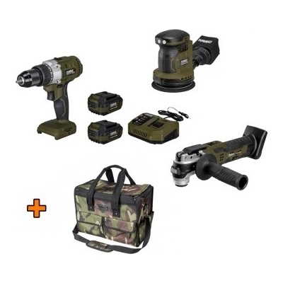 Narex Professional CAMOUFLAGE 18 - CSV 13-2 + CBE 125-3 + CPM 3E + CTP 50