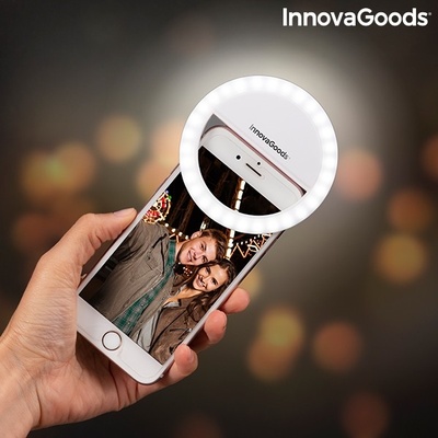 InnovaGoods V0103207 Nabíjecí kruhové selfie světlo Instahoop