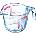 UTC Стъклена мерителна кана pyrex 1 л (ut0334)