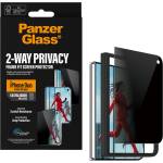 Panzer Стъклен протектор PanzerGlass за Apple iPhone Duo Privacy Sub Screen Glass, Ultra-Wide Fit w. EasyAligner