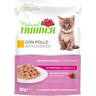 Natural Trainer Kitten & Young 24 x morčacie 85 g