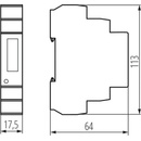 Kanlux KDEM-1P LCD 19343