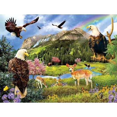 SunsOut - Puzzle Lori Schory - Eagle Valley - 1 000 piese