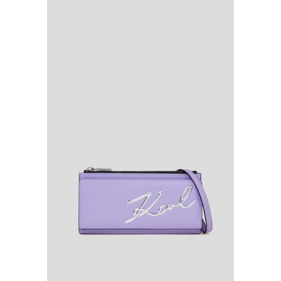 Karl Lagerfeld K/SIGNATURE 2.0 crossbody WT IRIS PURPLE