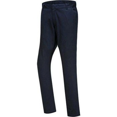 Portwest Stretch Slim Chino kalhoty zkrácené tmavě modrá