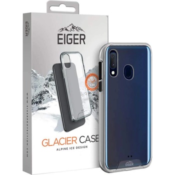 Eiger Glacier Case - удароустойчив хибриден кейс за Samsung Galaxy A20e (прозрачен)