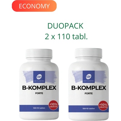 Dr. Fleming B-Komplex forte +10% gratis 2x 110 ks