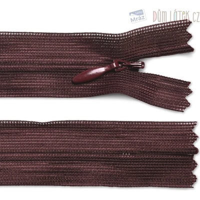 Zips skrytý nedeliteľný, dĺžka 16 cm