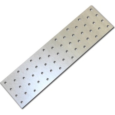Děrovaná styčníková deska 80 x 300 x 2,0 č.B12
