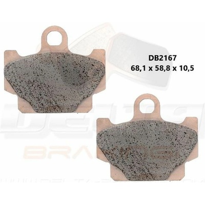 DELTA BRAKING brzdové destičky přední KH81 - nahrazuje DB2167MX-D i DB2167QD-D YAMAHA XV 250 VIRAGO 89-94, SR 125 92-96, SR 250 96-00, XS 400 82, XJ 650/XJ 650 TURBO 82-83, XT 600 84-86, RD 125 82-84 – Hledejceny.cz