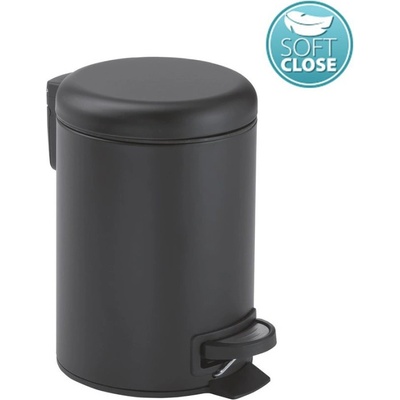 Potty odpadkový kôš 5l, Soft Close, čierna mat 330914