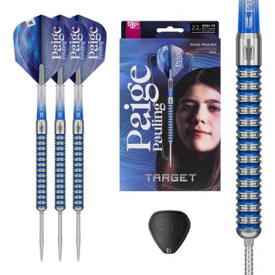 Target steel šípky Paige Pauling G1 90% 22g