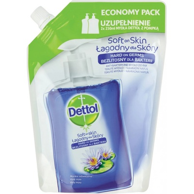 Dettol Vôňa mora tekuté mydlo náhradná náplň 500 ml