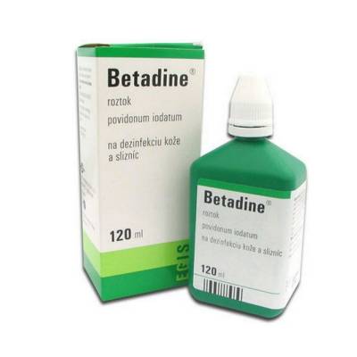 BETADINE DRM 100MG/ML DRM SOL 120ML