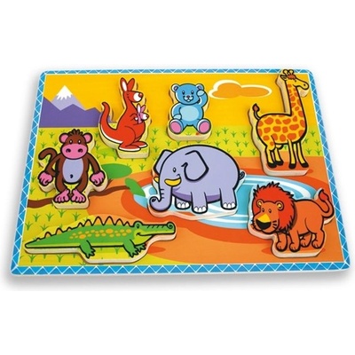 ANDREU Toys Моят първи пъзел Andreu toys - Сафари (16435)