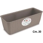 Stefanplast - Сандъче за цветя Natural Line 30 см - беж (73602)