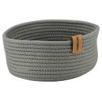 Horecano HORECANO-Плетен панер КРЪГ Ø19xh7cm АНТРАЦИТ (HC-24700) (YUV. 122-A) (0124700)