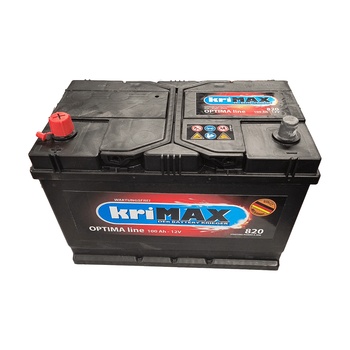 Image 1 of KRIMAX Asia 100Ah 820A left+ (KR100AL)