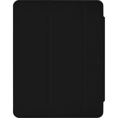 Macally Stand Case - полиуретанов калъф с поставка за iPad 10 (2022) (черен)