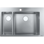 Hansgrohe - Вградена мивка S711-F655, неръждаема стомана 43309800 (43309800) Мивка за вграждане