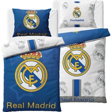 Carbotex bavlna obliečky Real Madrid Blue and White 140x200 70x90