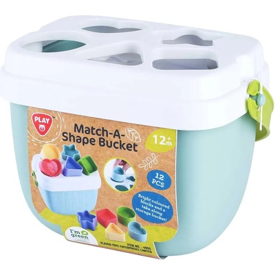 Playgo Кошница сортер Match A Shape 12ч. PlayGo I'm Green