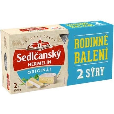 Sedlčanský Hermelín originál 2 x 100 g