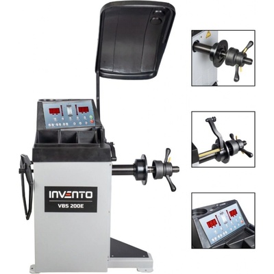 Vyvažovačka kol osobních vozidel poloautomat Invento VBS 200E, Invento KON-INVBS200E | Zboží Auto