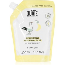 OUATE Liniment For My Baby jemná čisticí emulze pro děti od narození náplň 300 ml