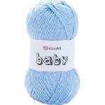 YARNART Baby 215 Blue Плетива прежда (Baby 215)