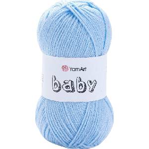 YARNART Baby 215 Blue Плетива прежда (Baby 215)