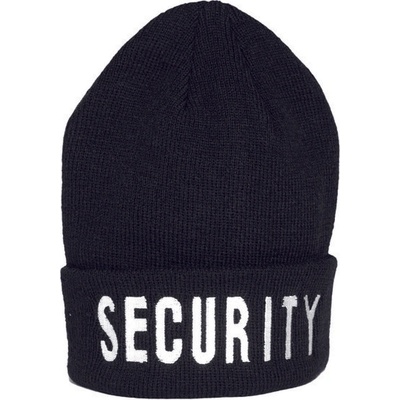 Mil-Tec Трикотажна шапка с щампа SECURITY POLYACRYL, черна (12075097)